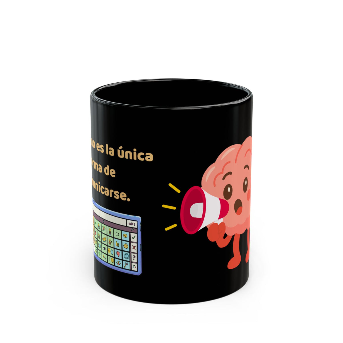 Taza para familias TEA – Hablar no es la única forma de comunicarse