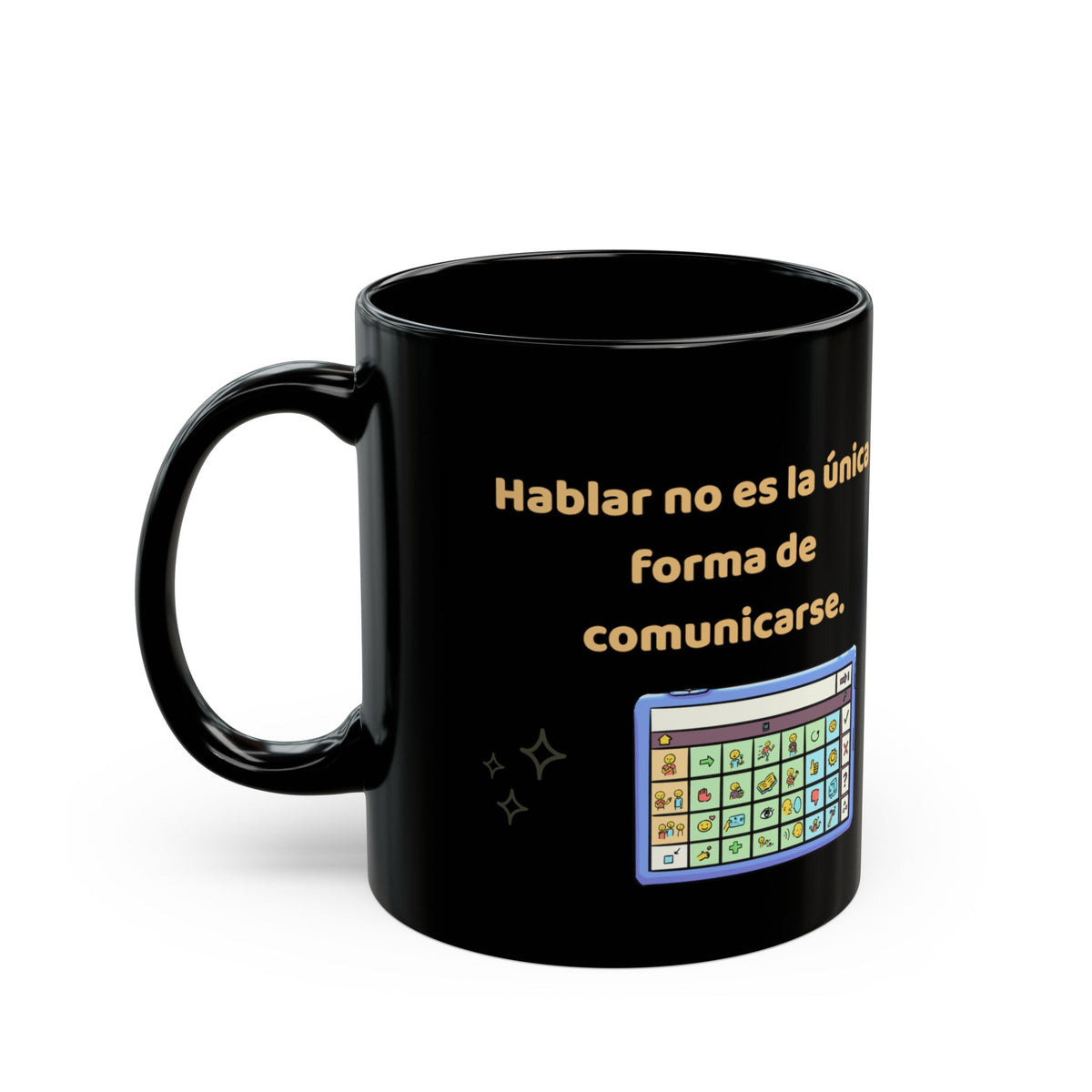 Taza para familias TEA – Hablar no es la única forma de comunicarse