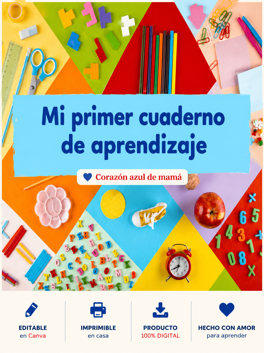 Cuaderno de Actividades Editable en Canva